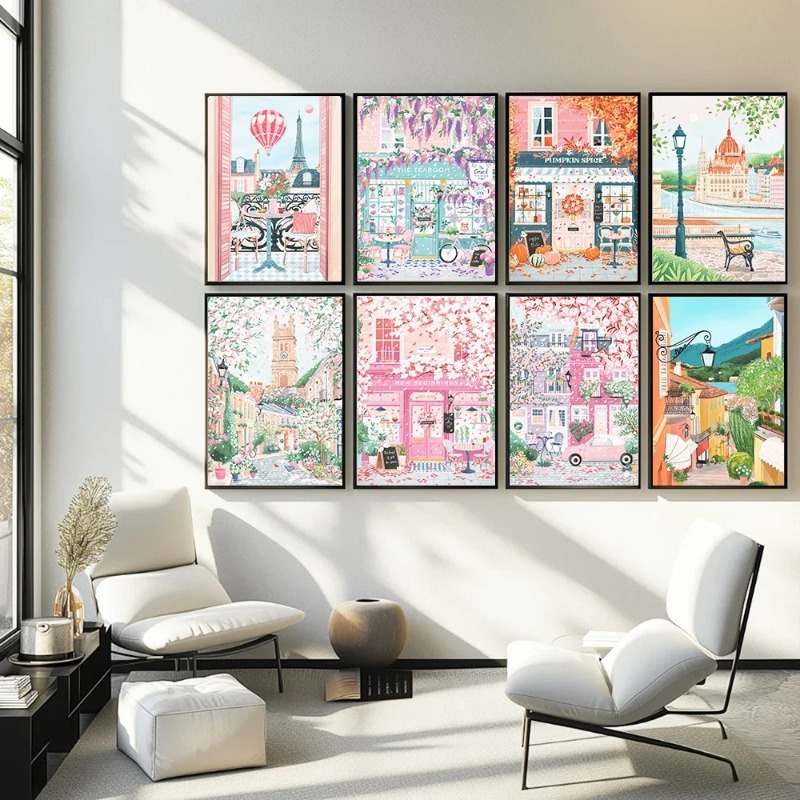 Coffee Tea Pictures - Affiche et impression sur toile sur