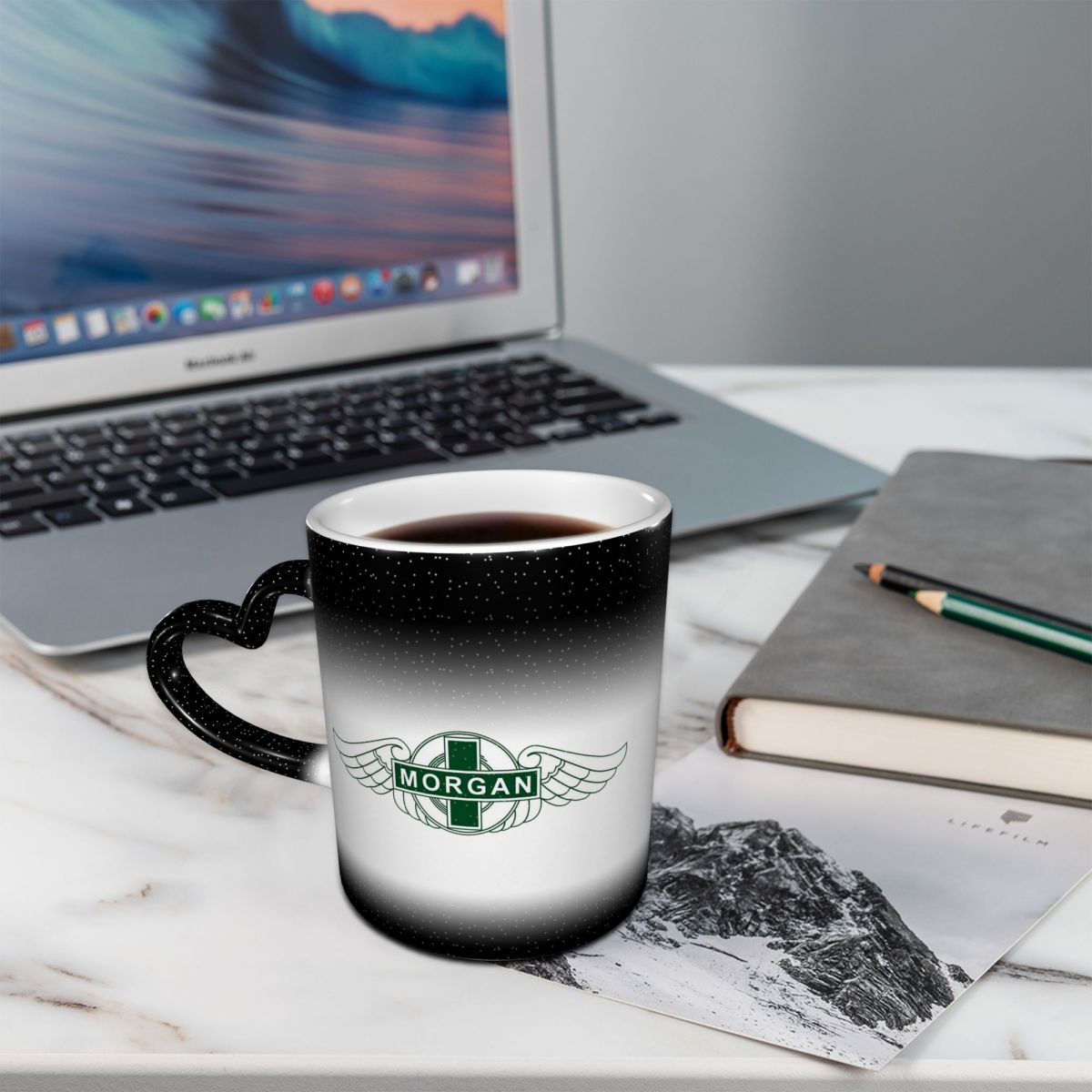 Coffee Tea And Company - Mug amusant en céramique Morgan Motor