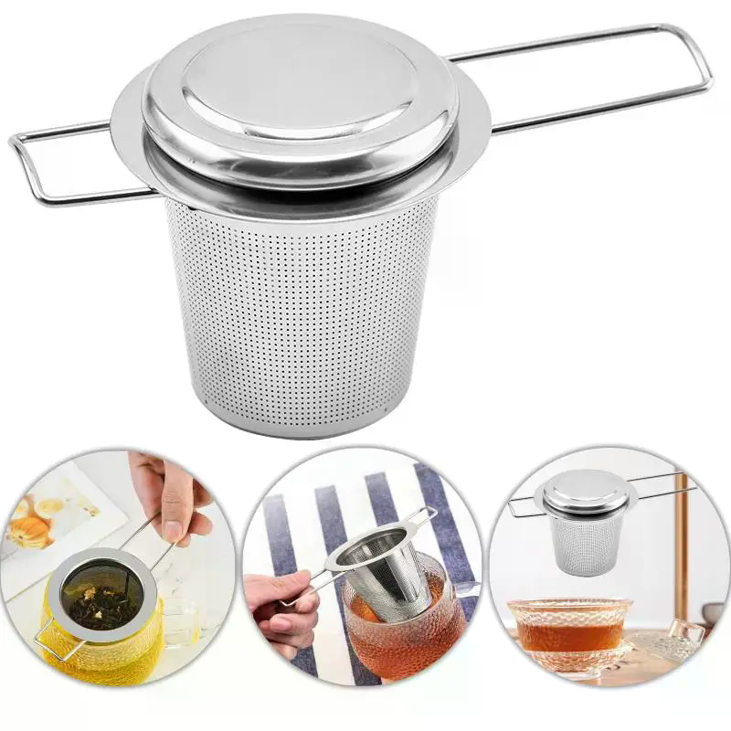 Coffee Tea Leaf - Infuseur à thé en maille d'acier