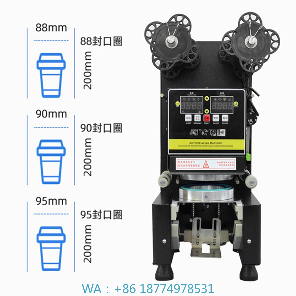 Coffee Tea With Milk - 88/90/95 PP/PE/papier Machines automatiques de cachetage