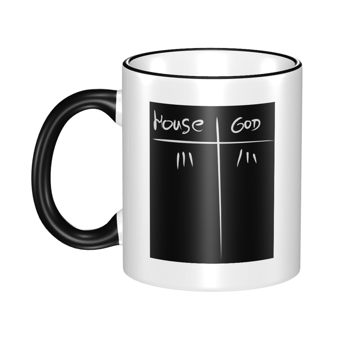 Coffee Vs Tea - Tasse à café en céramique amusante