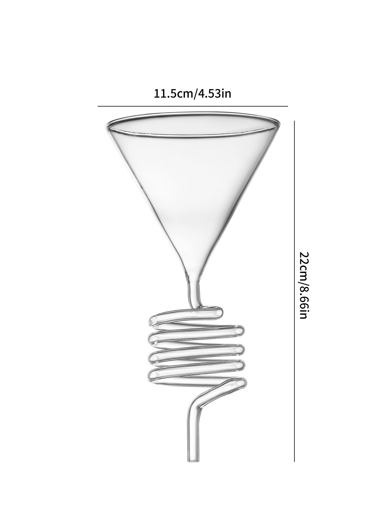 Coffee Dripper V60 - Support de filtration en spirale pour