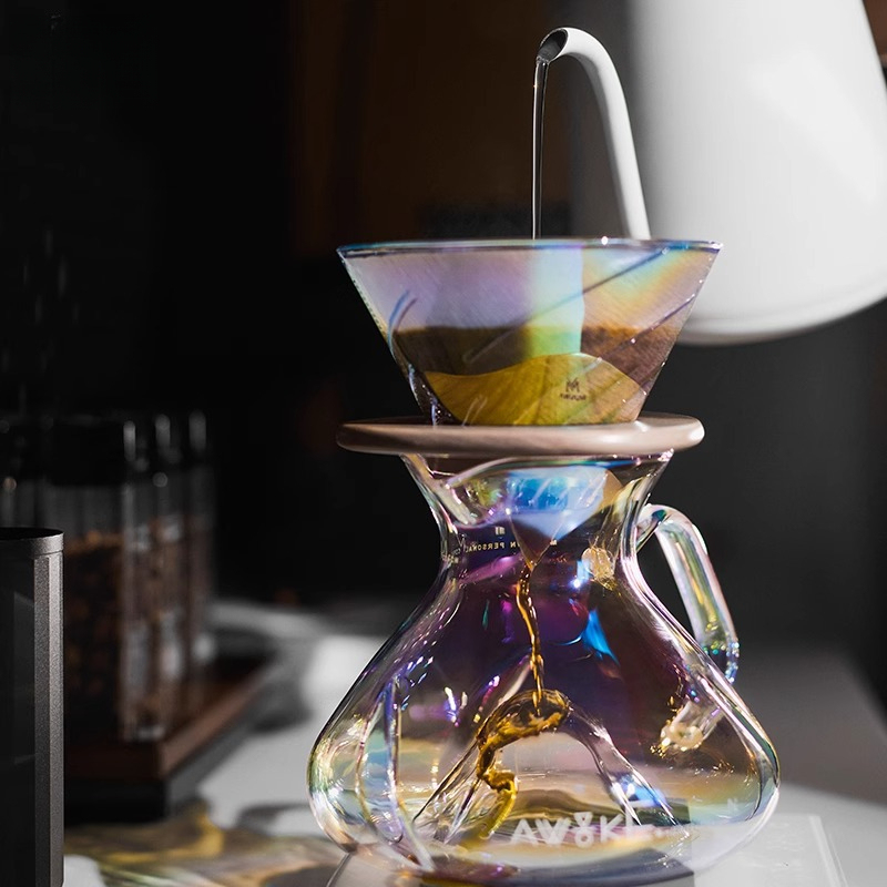 Coffee Dripper V60 - Cafetière à filtre en verre avec