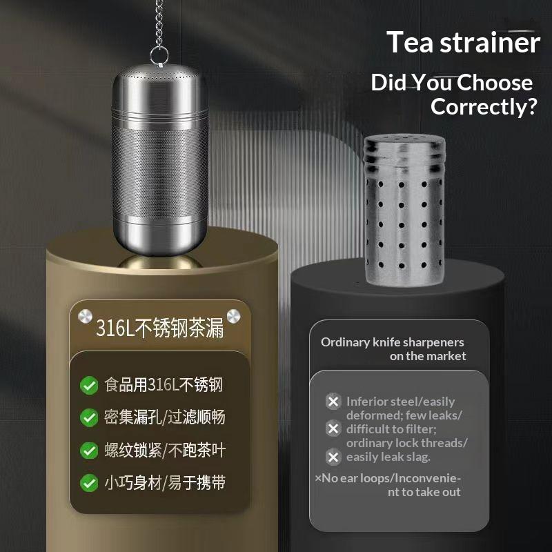 Coffee Tea Leaf - Infuseur à thé en acier inoxydable,