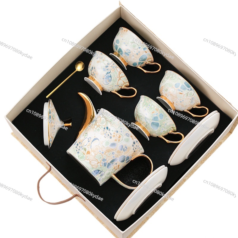 Coffee Tea Gift - Tasse à café en céramique, bouilloire,