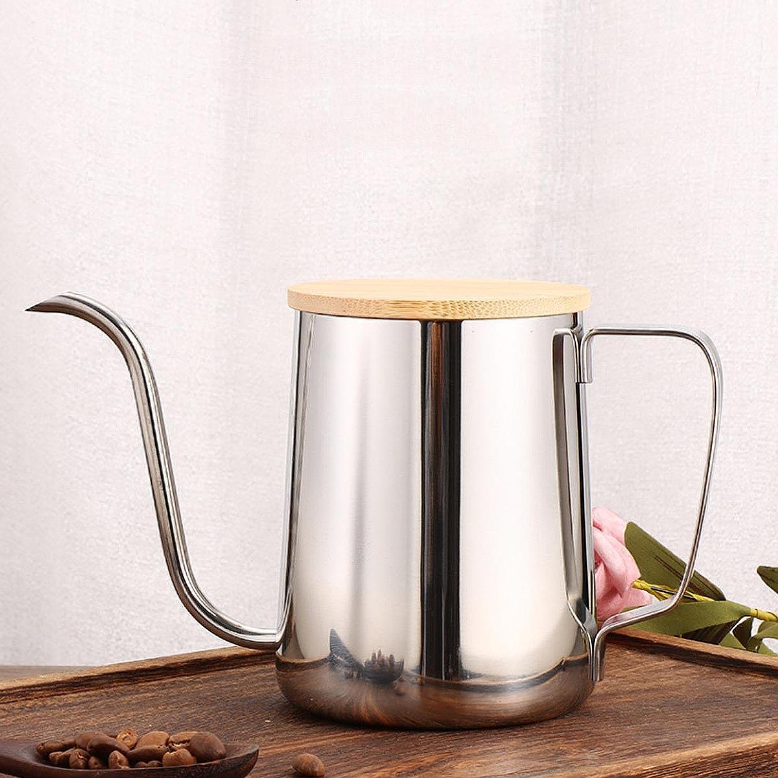 Coffee Tea Gift - Verser sur bouilloire Camping cafetière 600ml