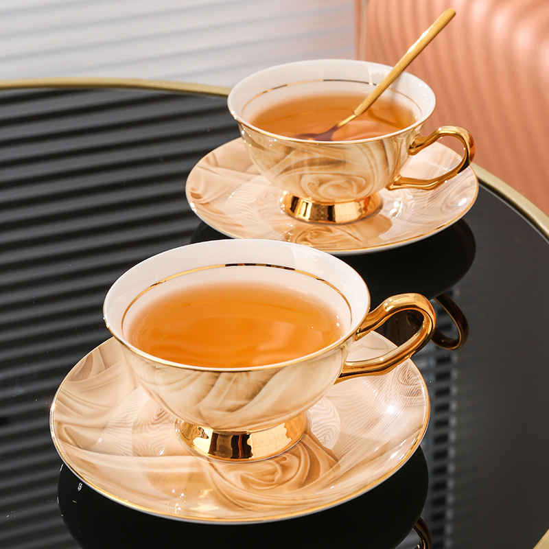 Coffee Tea Gift - Ensemble de soucoupes de tasse à