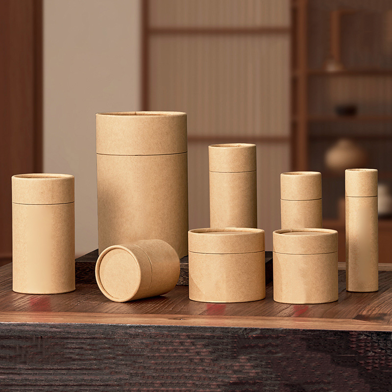Tubes ronds en carton Kraft, c - Coffee Tea Gift avis et prix