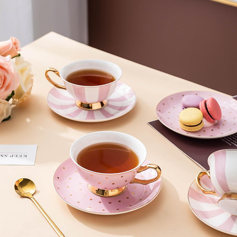 Tasses à café en céramique ros - Coffee Tea And Sugar Set avis et prix