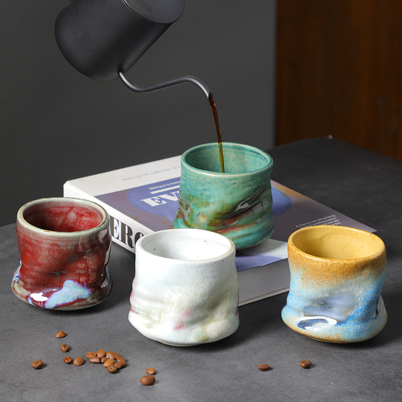 Tasses à expresso en grès, Vin - Coffee Tea Latte avis et prix