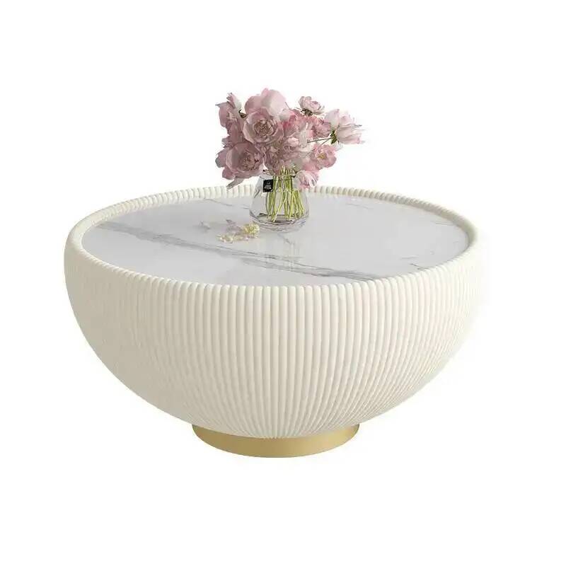 Table basse ronde moderne en m - Coffee Tea Library avis et prix
