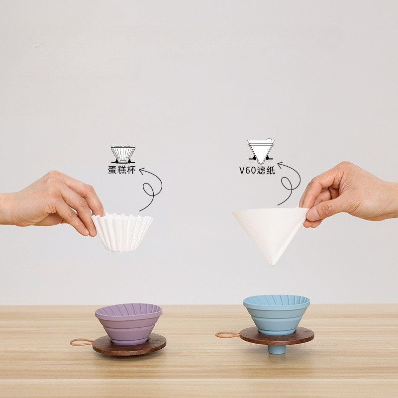 Tasse de filtre à café pliante - Coffee Dripper V60 avis et prix