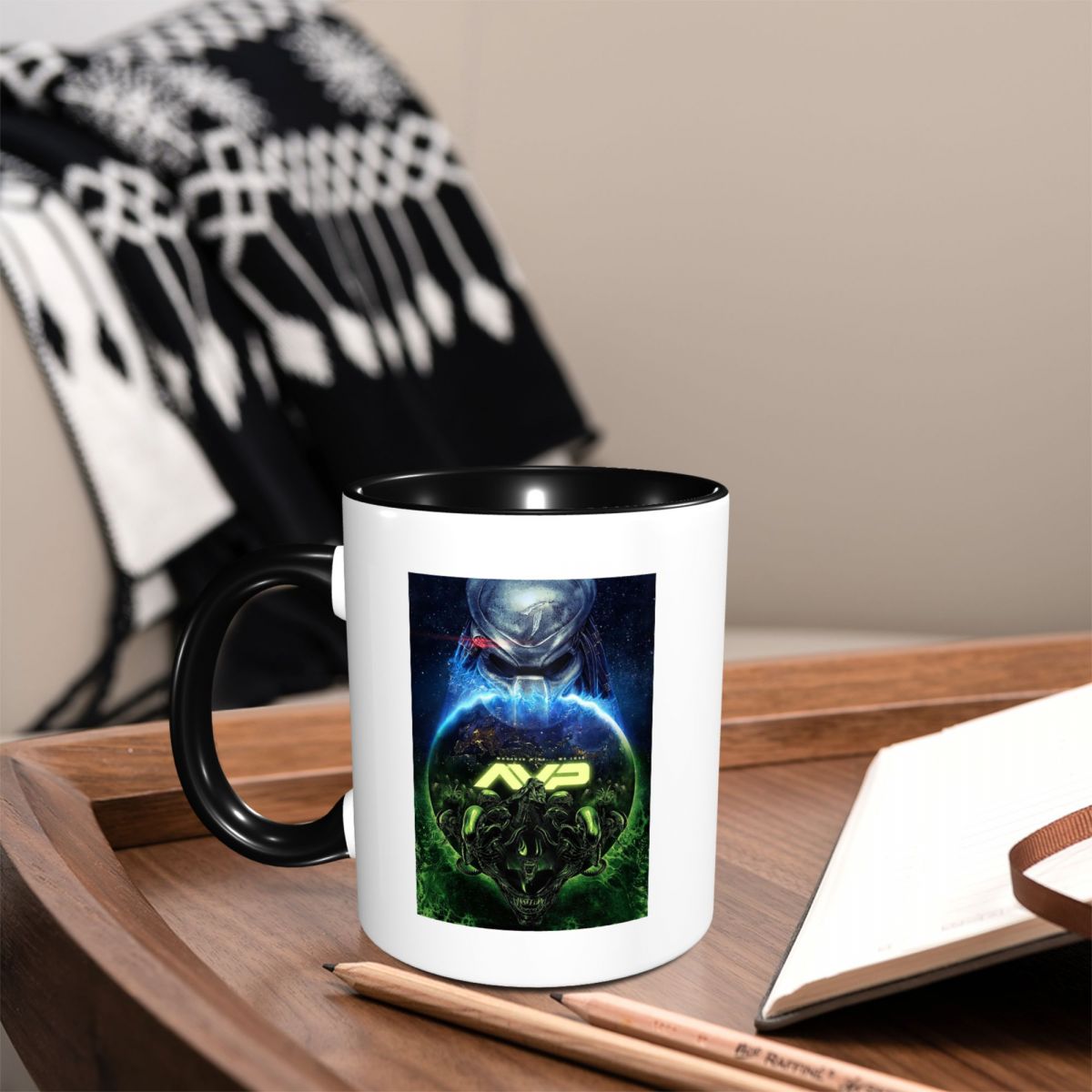 Mug en céramique drôle Alien V - Coffee Vs Tea avis et prix