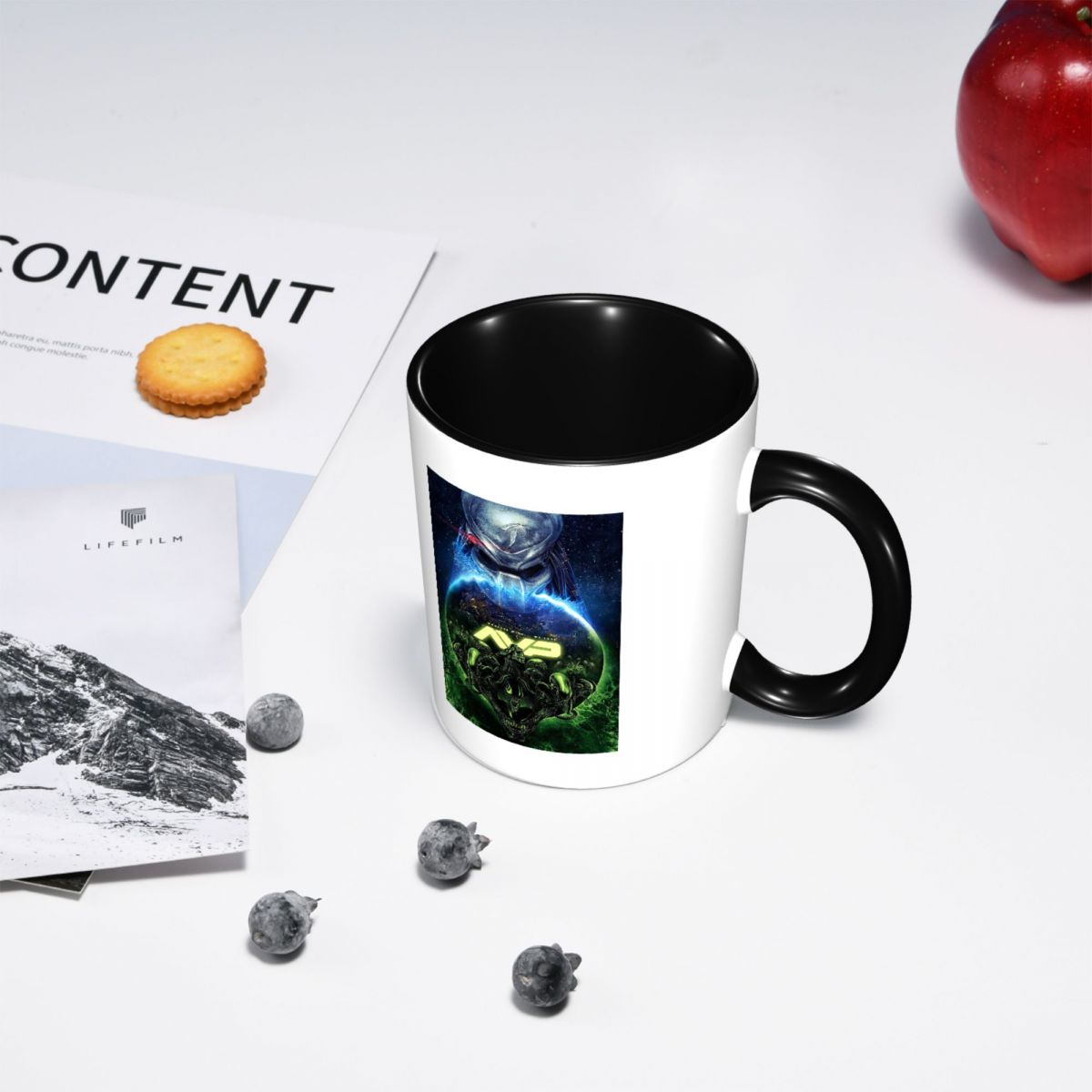 Mug en céramique drôle Alien V - Coffee Vs Tea avis et prix