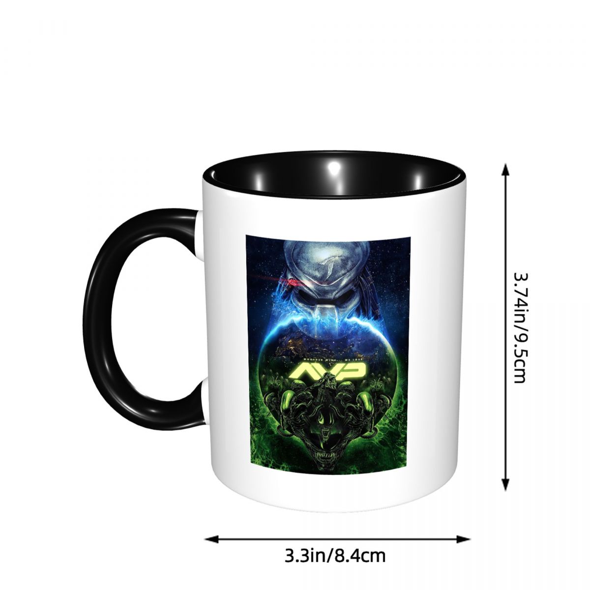 Mug en céramique drôle Alien V - Coffee Vs Tea avis et prix