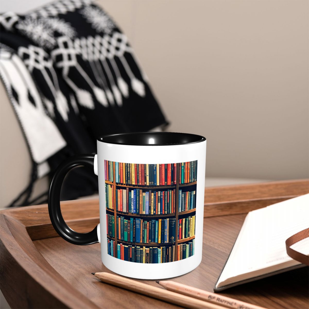 Mug en céramique amusant avec  - Coffee Tea Library avis et prix