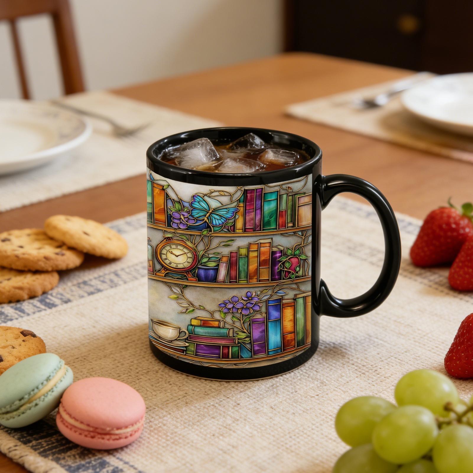 Mug à café en céramique, thème - Coffee Tea Library avis et prix