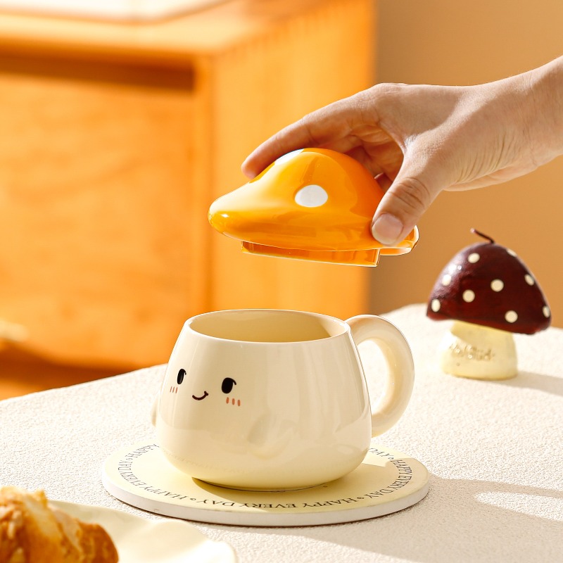 Tasse en céramique champignon  - Coffee Tea Latte avis et prix