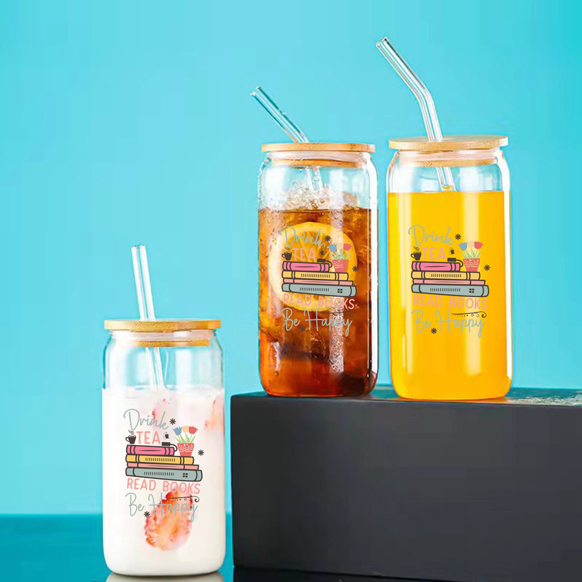 Tasse en verre avec couvercle  - Coffee Tea Library avis et prix
