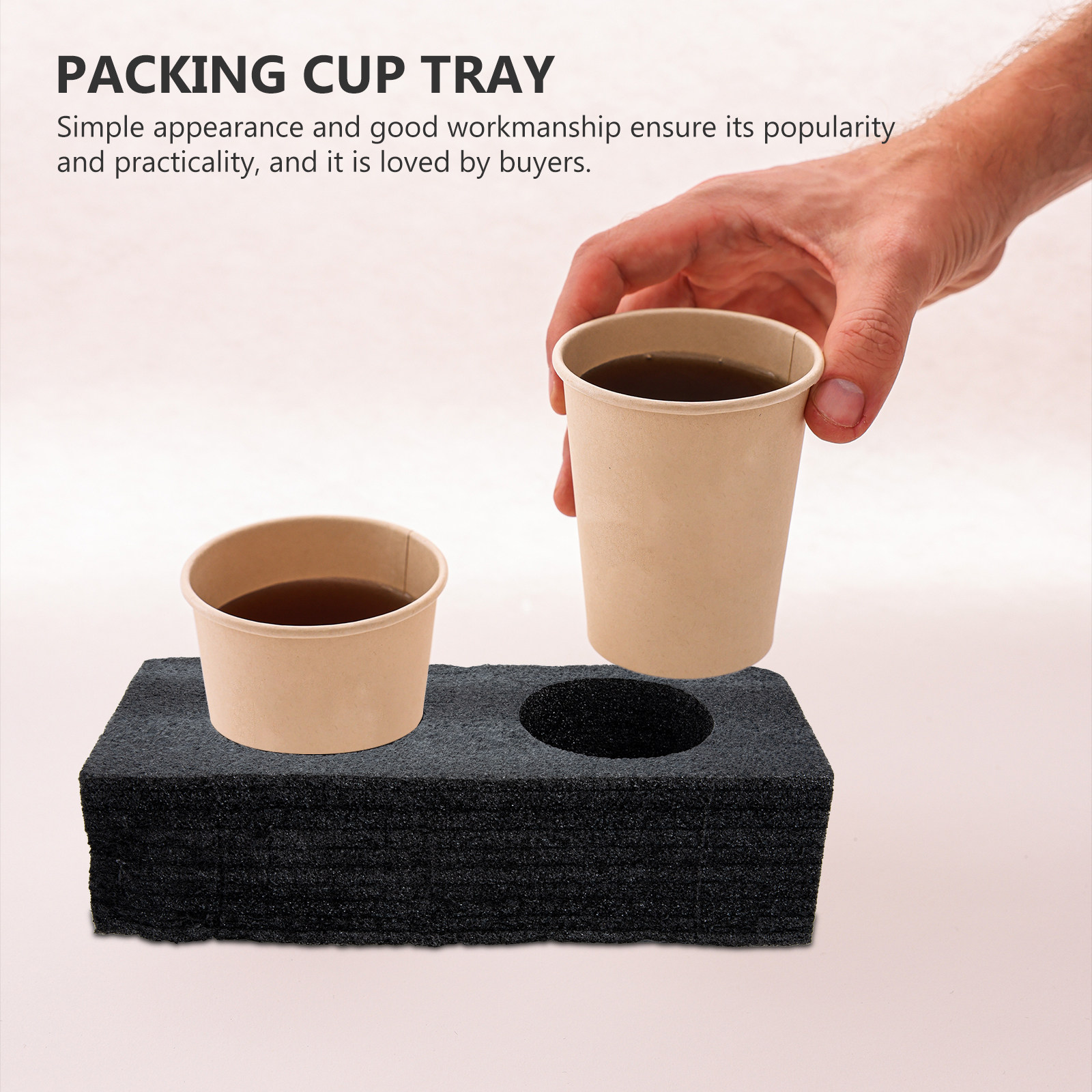 Lot de 2 plateaux porte-gobele - Coffee Tea With Milk avis et prix