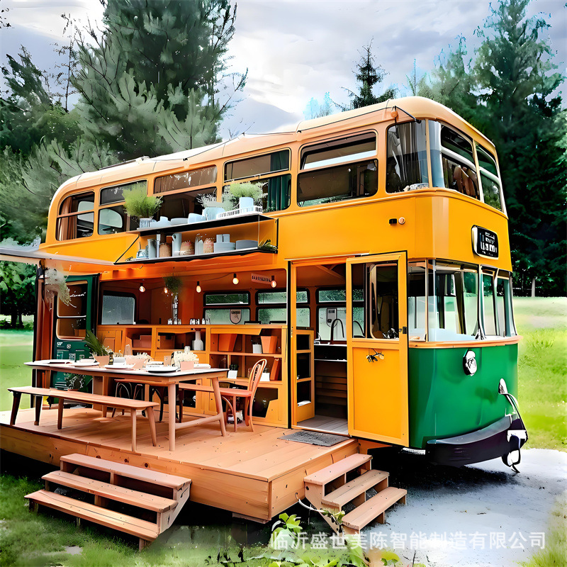 【Nouveau design】Chariot bus à  - Coffee Tea With Milk avis et prix