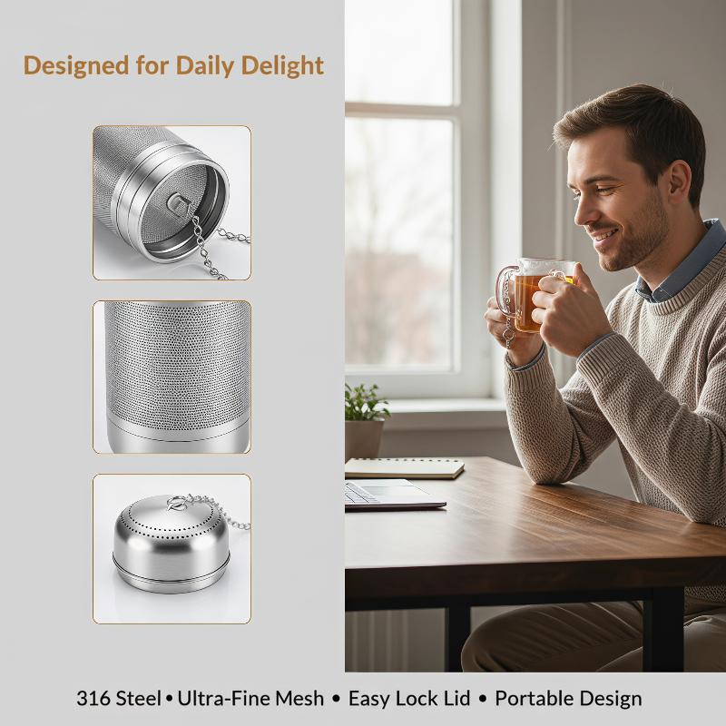 Infuseur à thé en acier inoxyd - Coffee Tea Leaf avis et prix