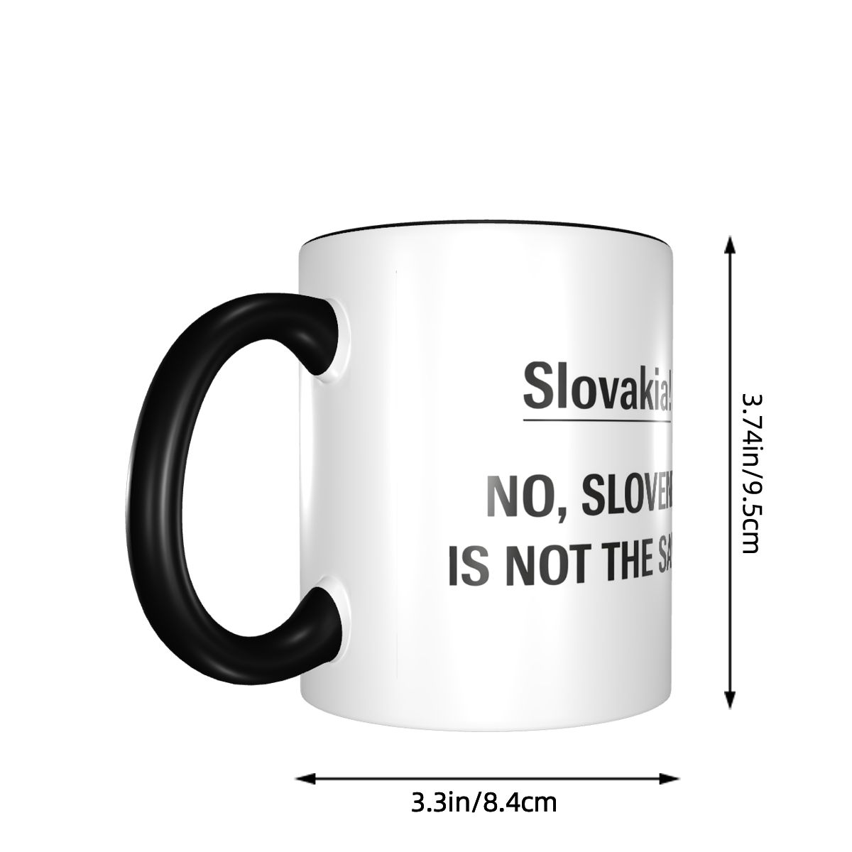 Mug amusant en céramique avec  - Coffee Vs Tea avis et prix
