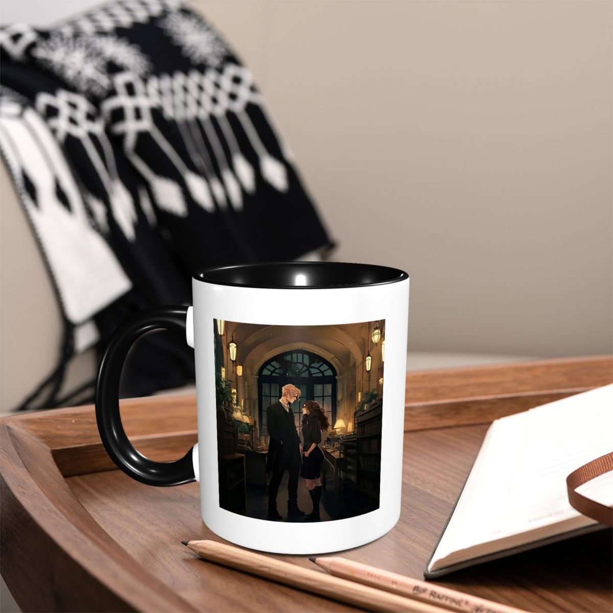 Dramione At The Library Mug –  - Coffee Tea Library avis et prix