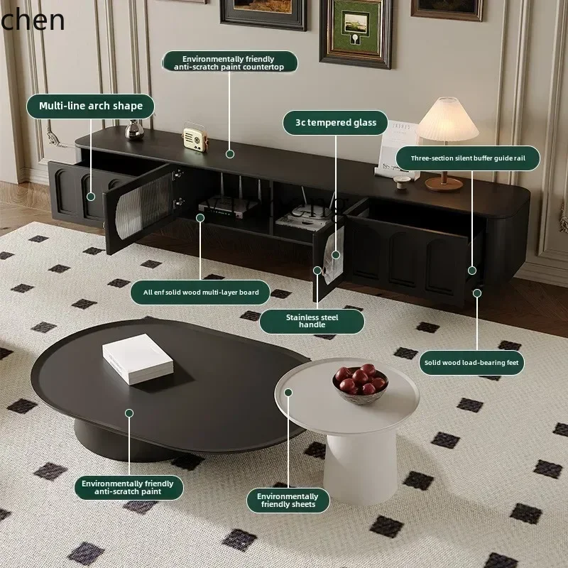 Meuble TV rétro i5.15 et table - Coffee & Tea Phúc Long avis et prix