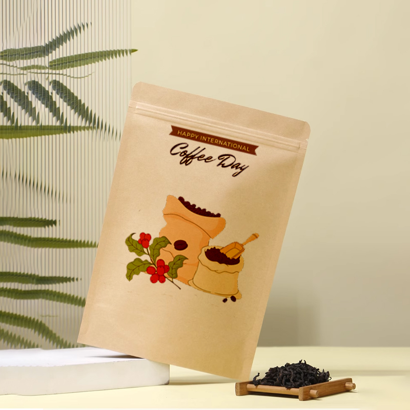 Sac en papier artisanal imprim - Coffee Tea In Chinese avis et prix