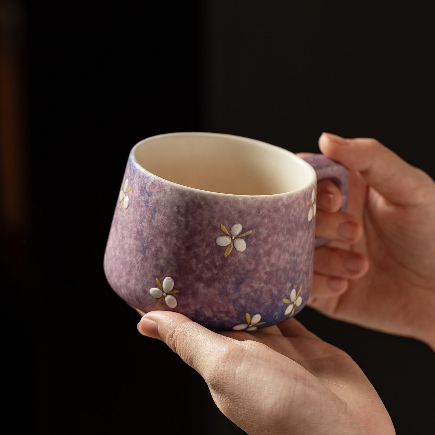 Tasse en céramique peinte à la - Coffee Tea Latte avis et prix