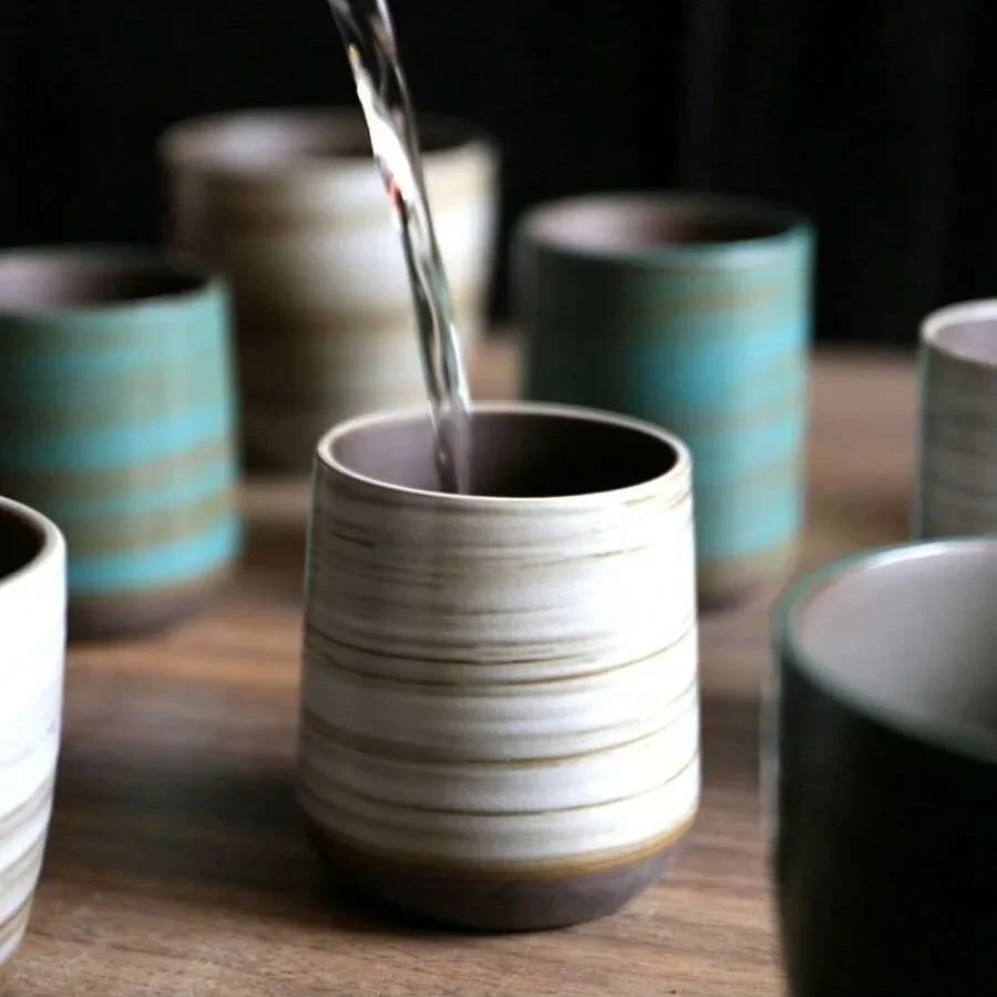 Tasse en grès craquelée peinte - Coffee Tea Pictures avis et prix