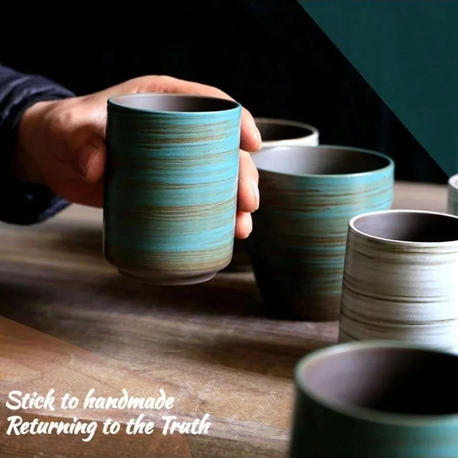 Tasse en grès craquelée peinte - Coffee Tea Pictures avis et prix