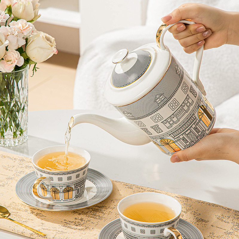 Tasse architecturale et tasse  - Coffee Tea And Sugar Set avis et prix