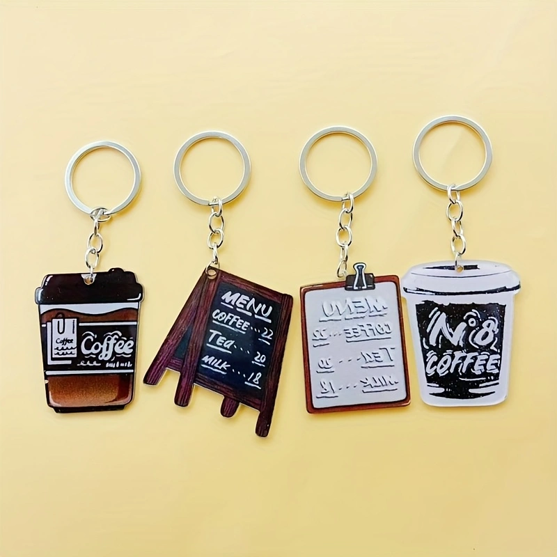 8 porte-clés en acrylique en f - Coffee & Tea Phúc Long avis et prix